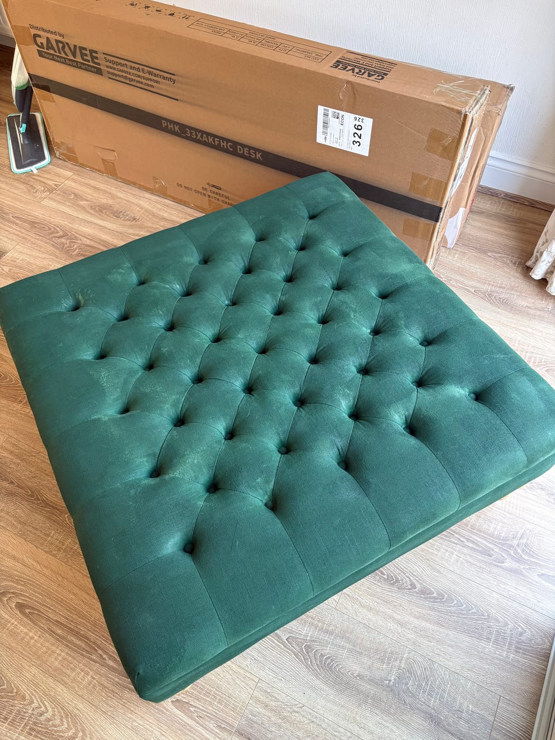 Customer photo review of Fabric Paint -- Dark Green