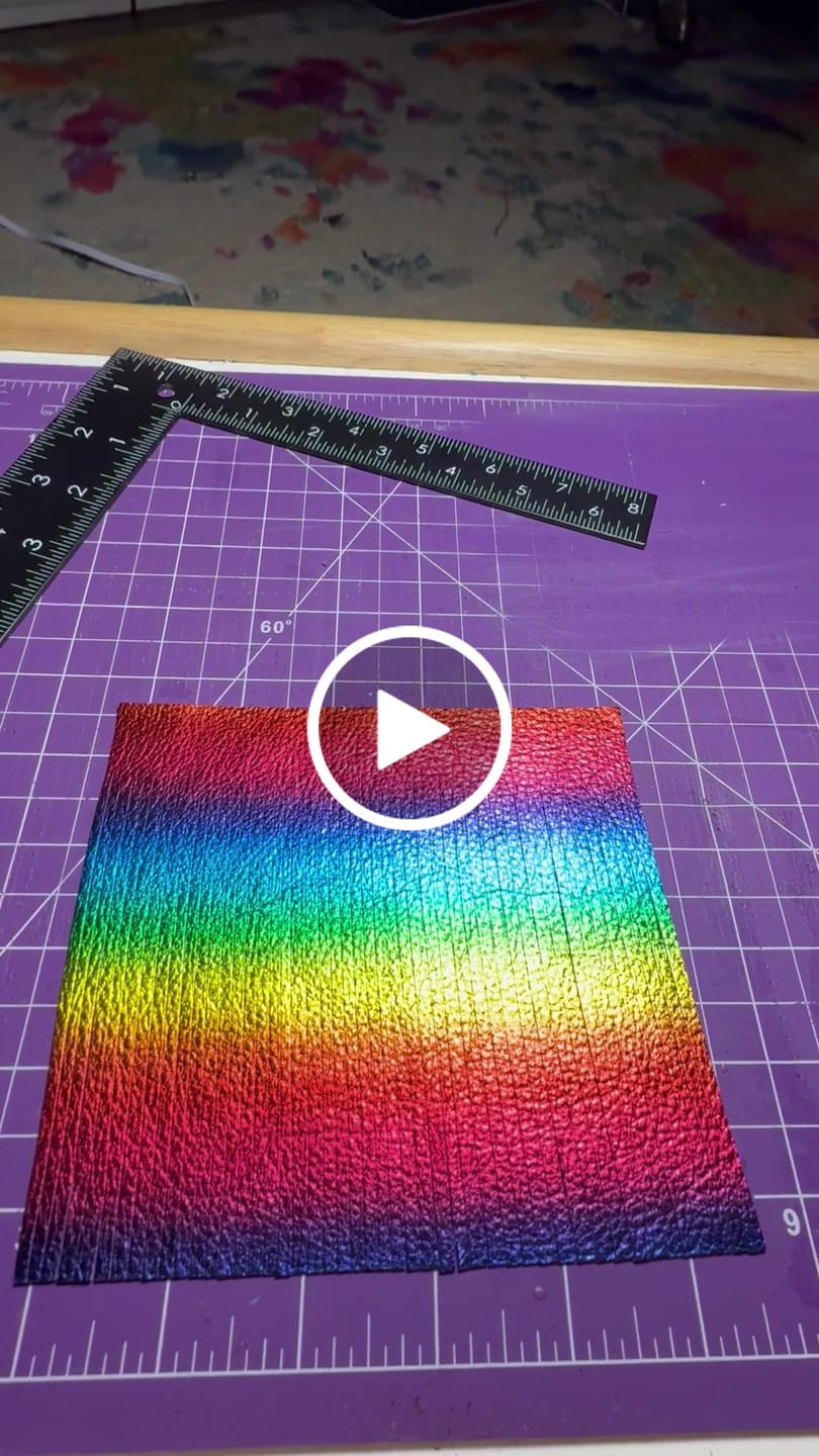 Customer video review of Metallic Foil Milled Cow, 3 oz | 15+ Colors