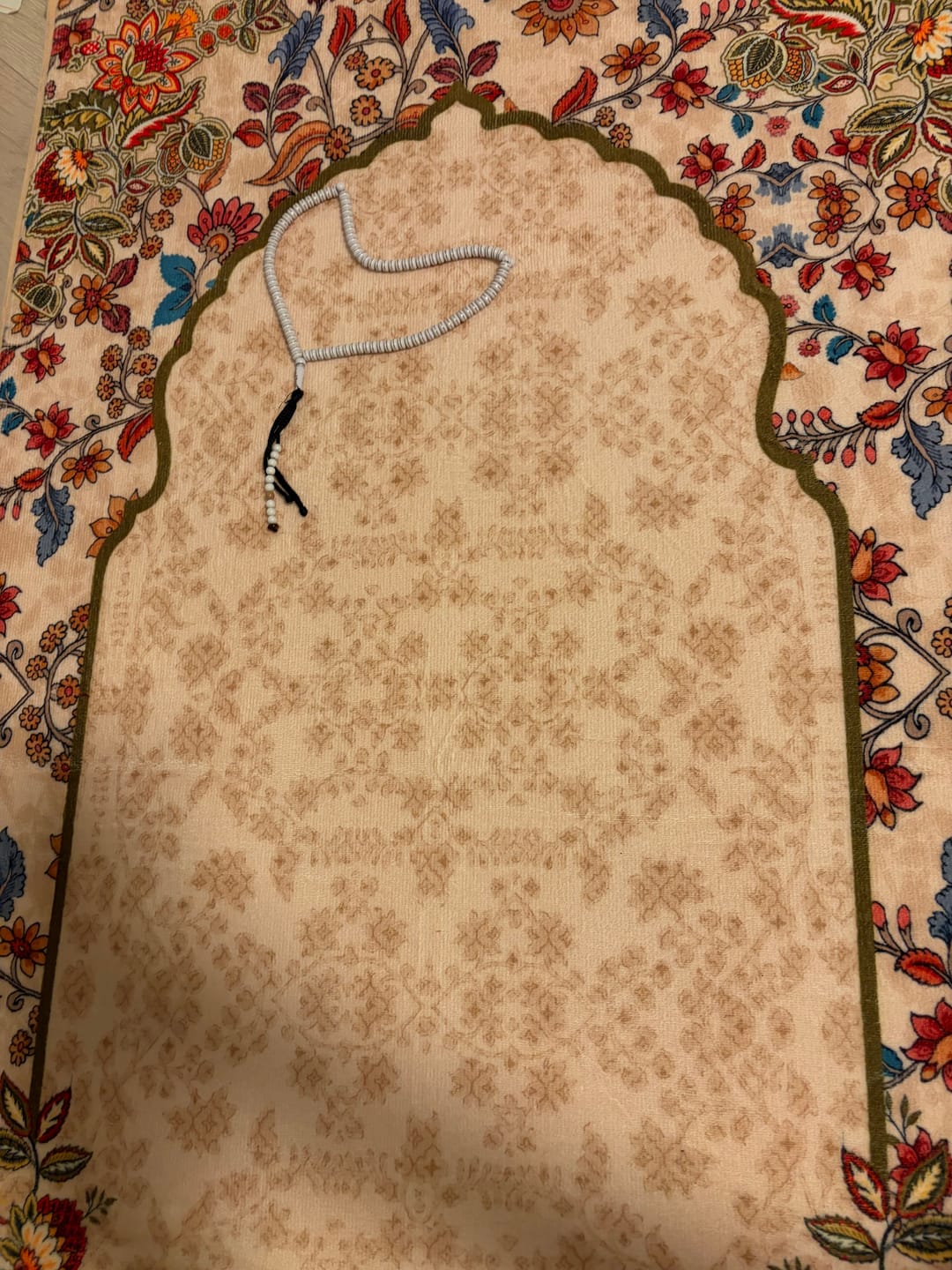 Customer photo review of Barakah Padded Prayer Mat