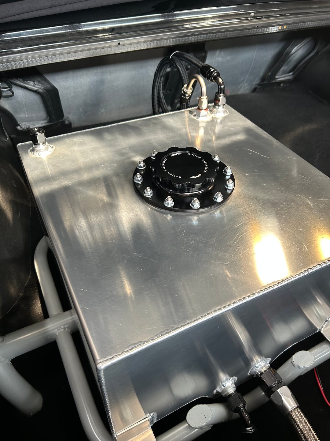 Customer photo review of Motion Billet Fuel Cap (Screw on) 12 bolt w/ Seal and Hardware 27-150