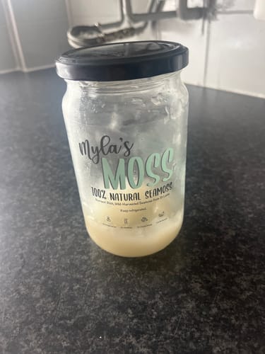 Customer photo review of Seamoss Gel (720ml)