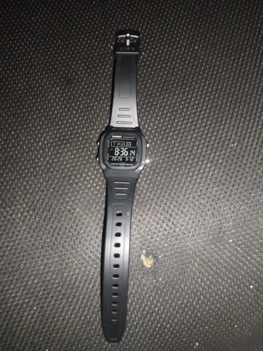 Customer photo review of Reloj Casio Vintage W-800H-1B Negro Pantalla Negativa