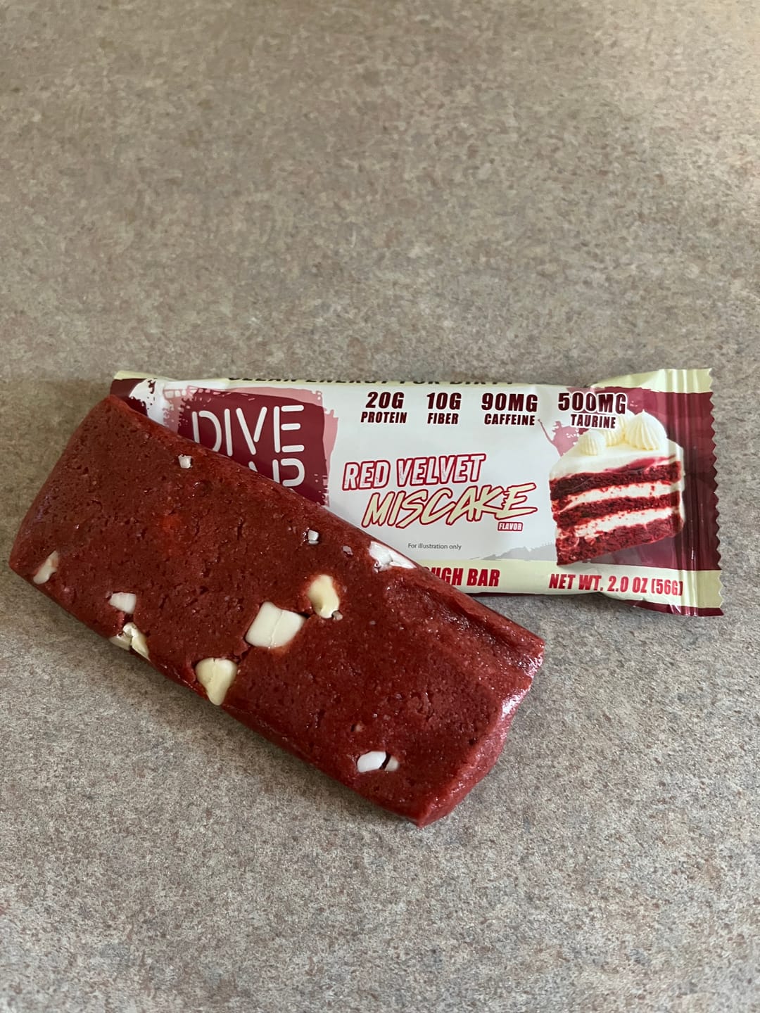 Customer photo review of Red Velvet Miscake - 6 Bars_