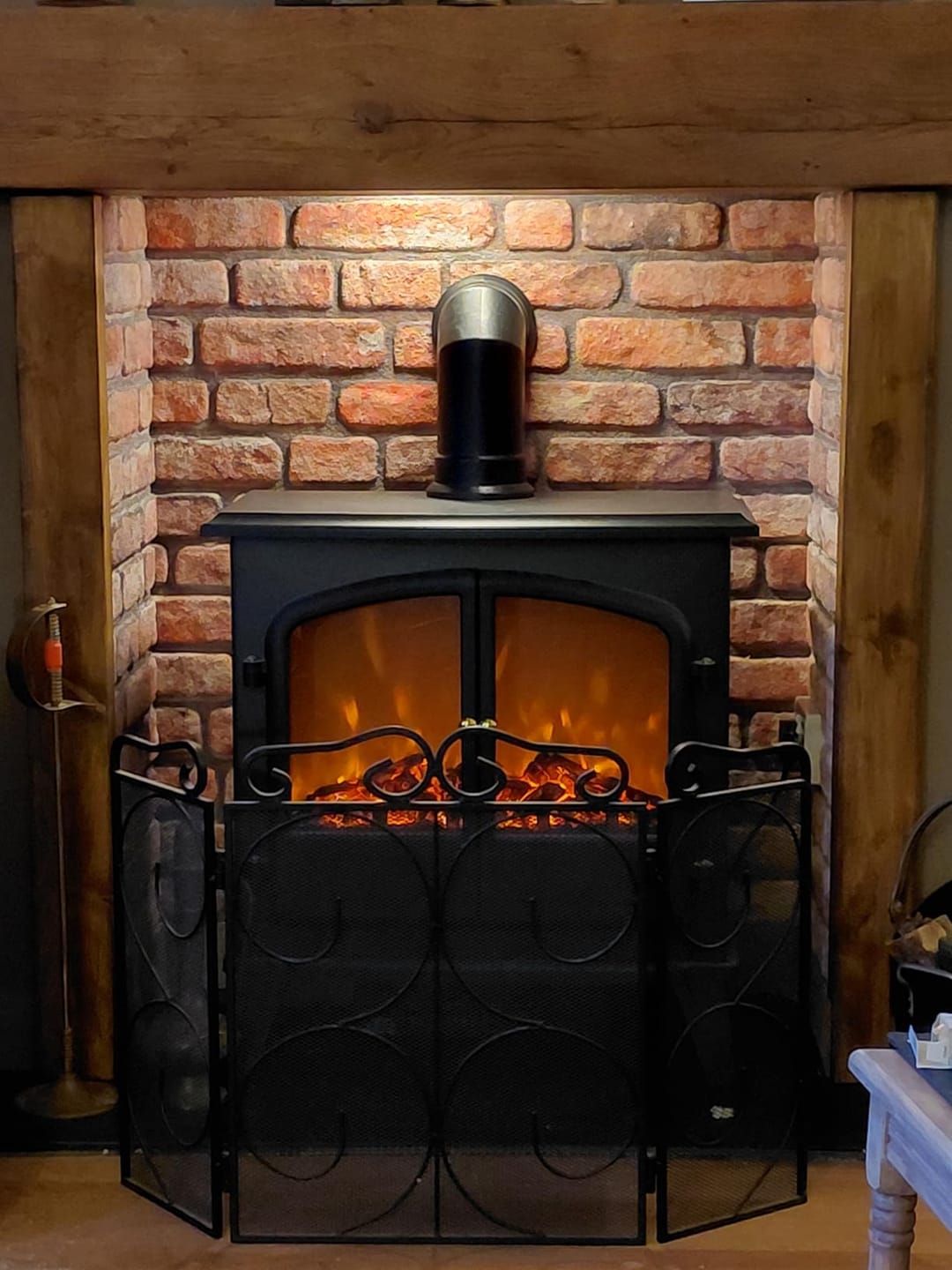 Customer photo review of TAS-713 | Rustic Reclaimed Red | Brick Effect