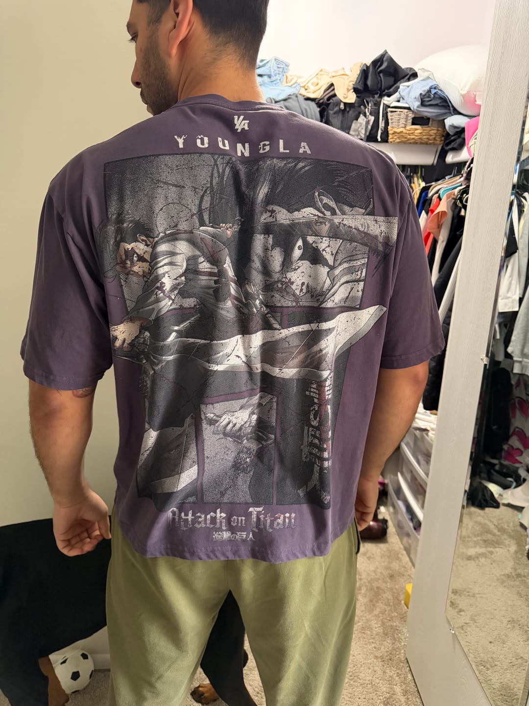 Customer photo review of 4191 - AOT©  x YLA Classic Tees
