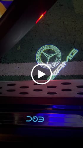 Customer video review of MERCEDES DOOR LIGHTS