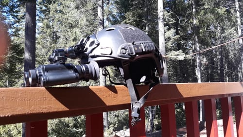Customer photo review of [NEW] HEAT Thermal / VIPER Night Vision Goggles Bridgeable Monoculars
