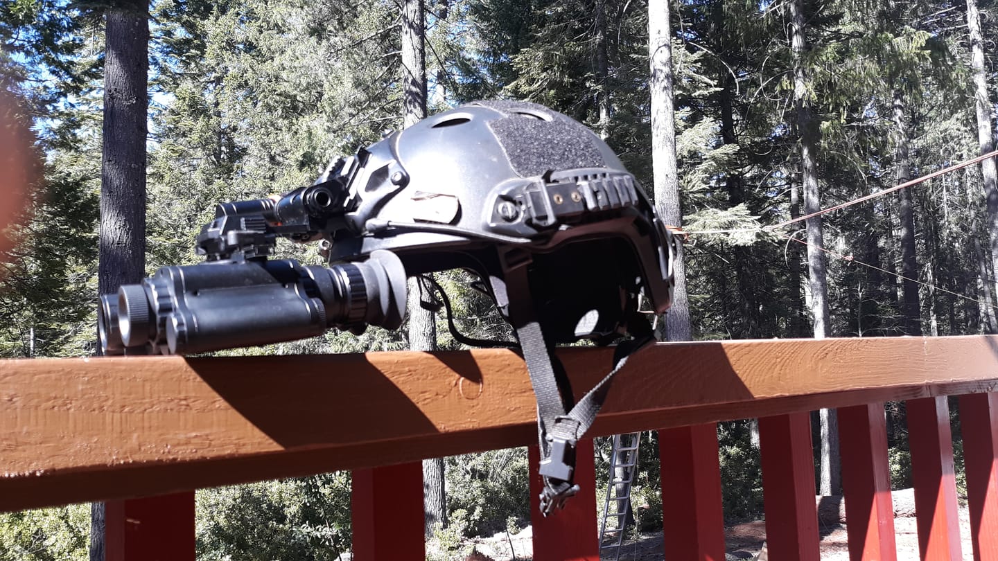 Customer photo review of [NEW] HEAT Thermal / VIPER Night Vision Goggles Bridgeable Monoculars
