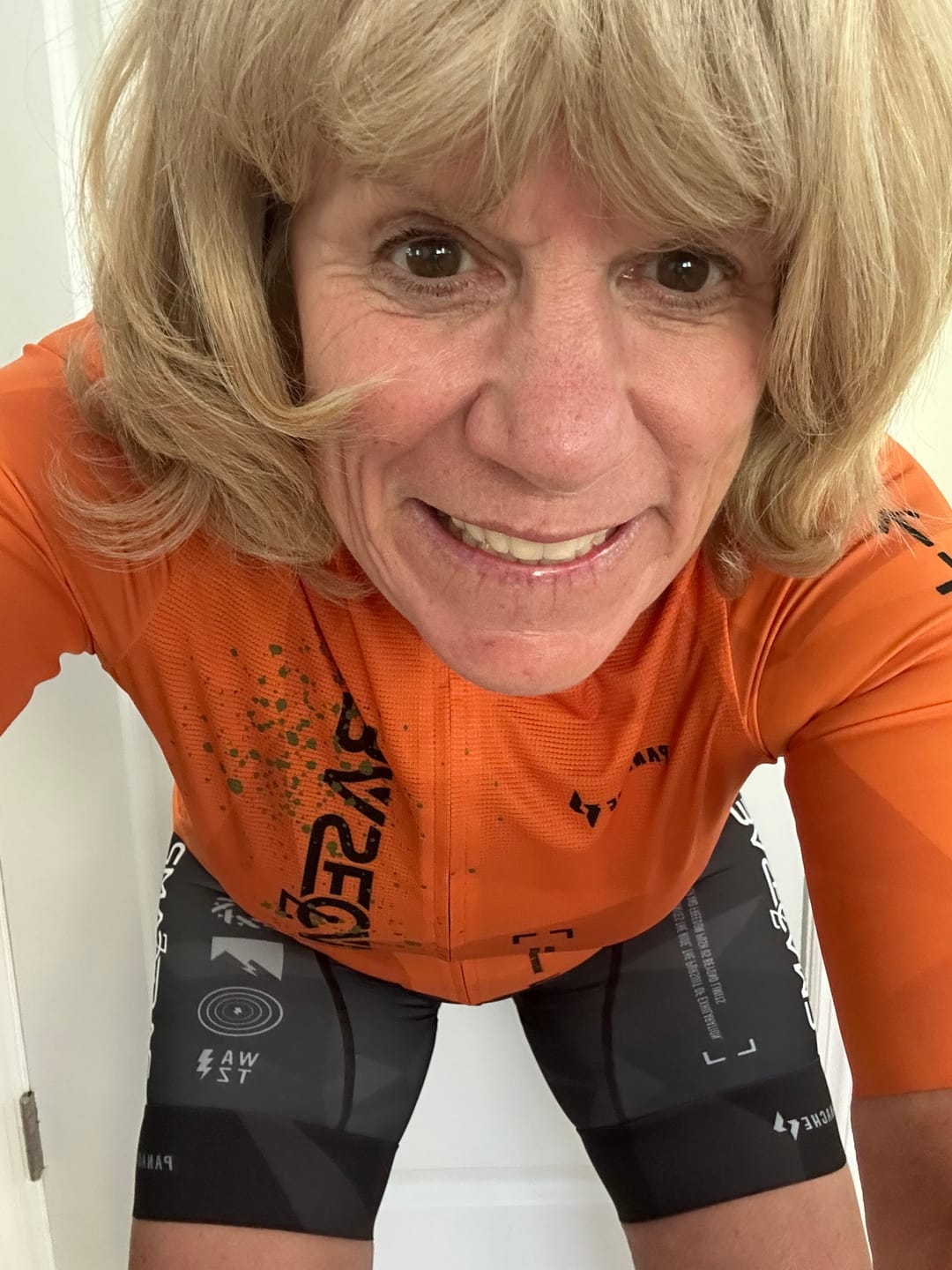 Customer photo review of Basecamp26 - Women's Pro Bib Short -  ($160 with BC Discount) - Ignite B&W