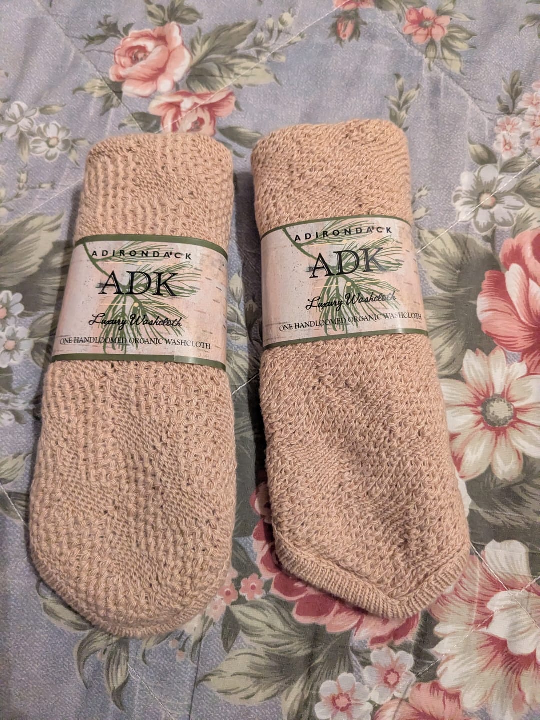 Customer photo review of Organic Cotton Washcloth