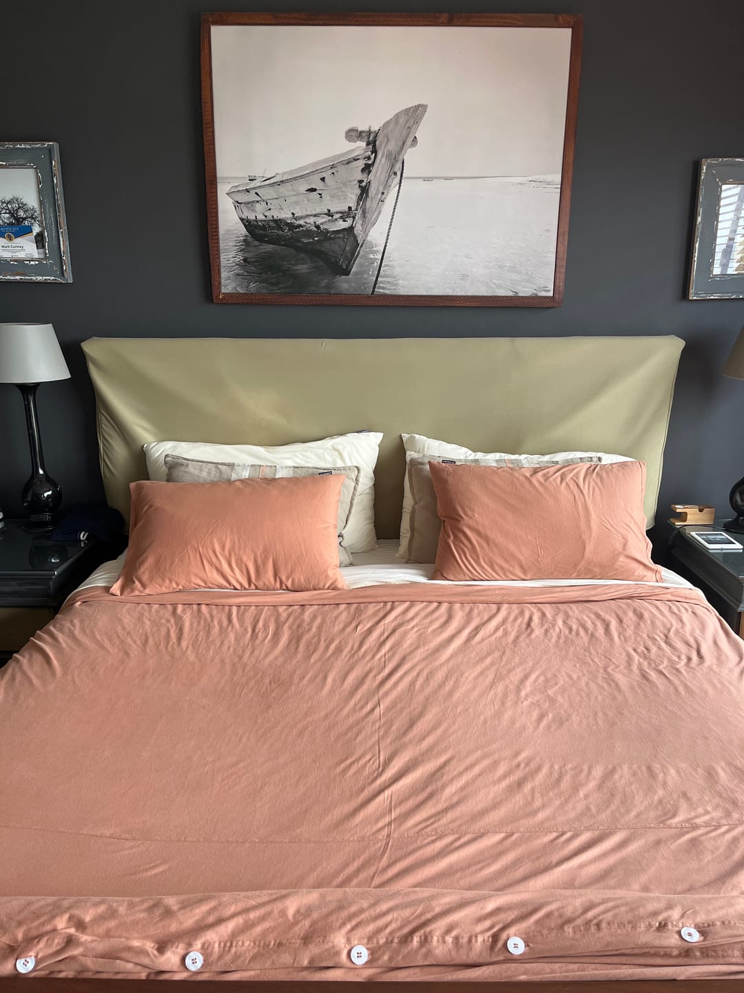 Customer photo review of Duvet Cover Set - Terracotta