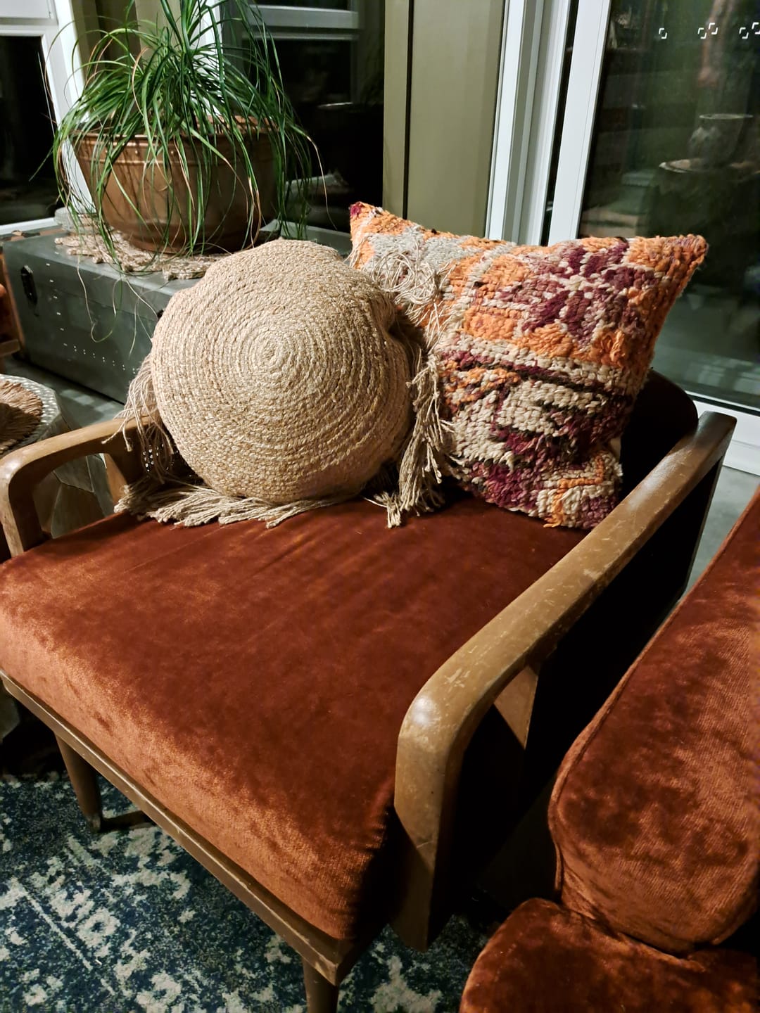 Customer photo review of Moroccan Vintage Cushion | Moroccan Chilli