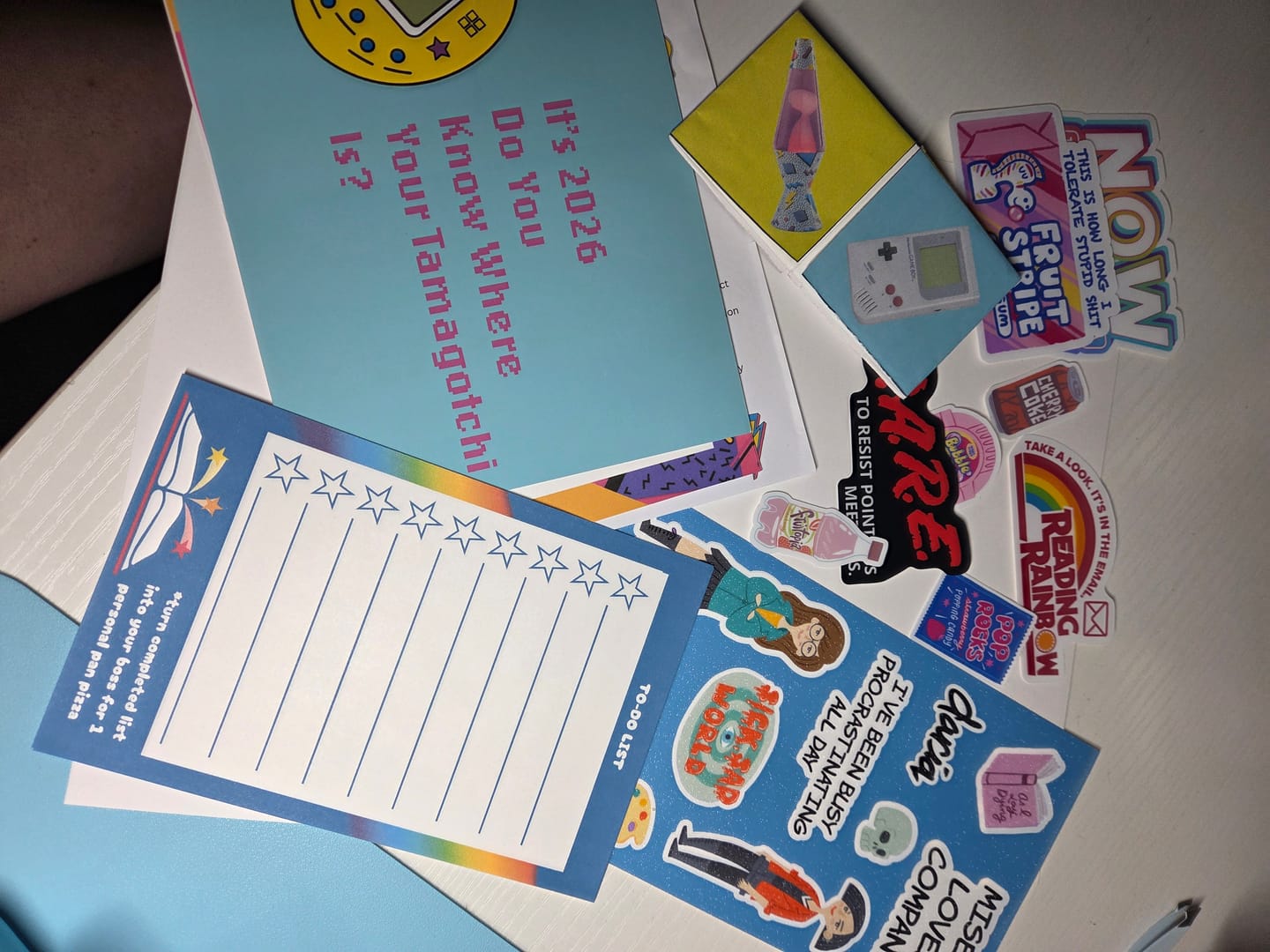 Customer photo review of Per My Last Snail Mail Club