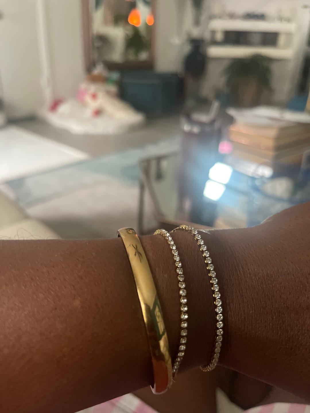 Customer photo review of Marbella Cuff Bracelet (Bundle)