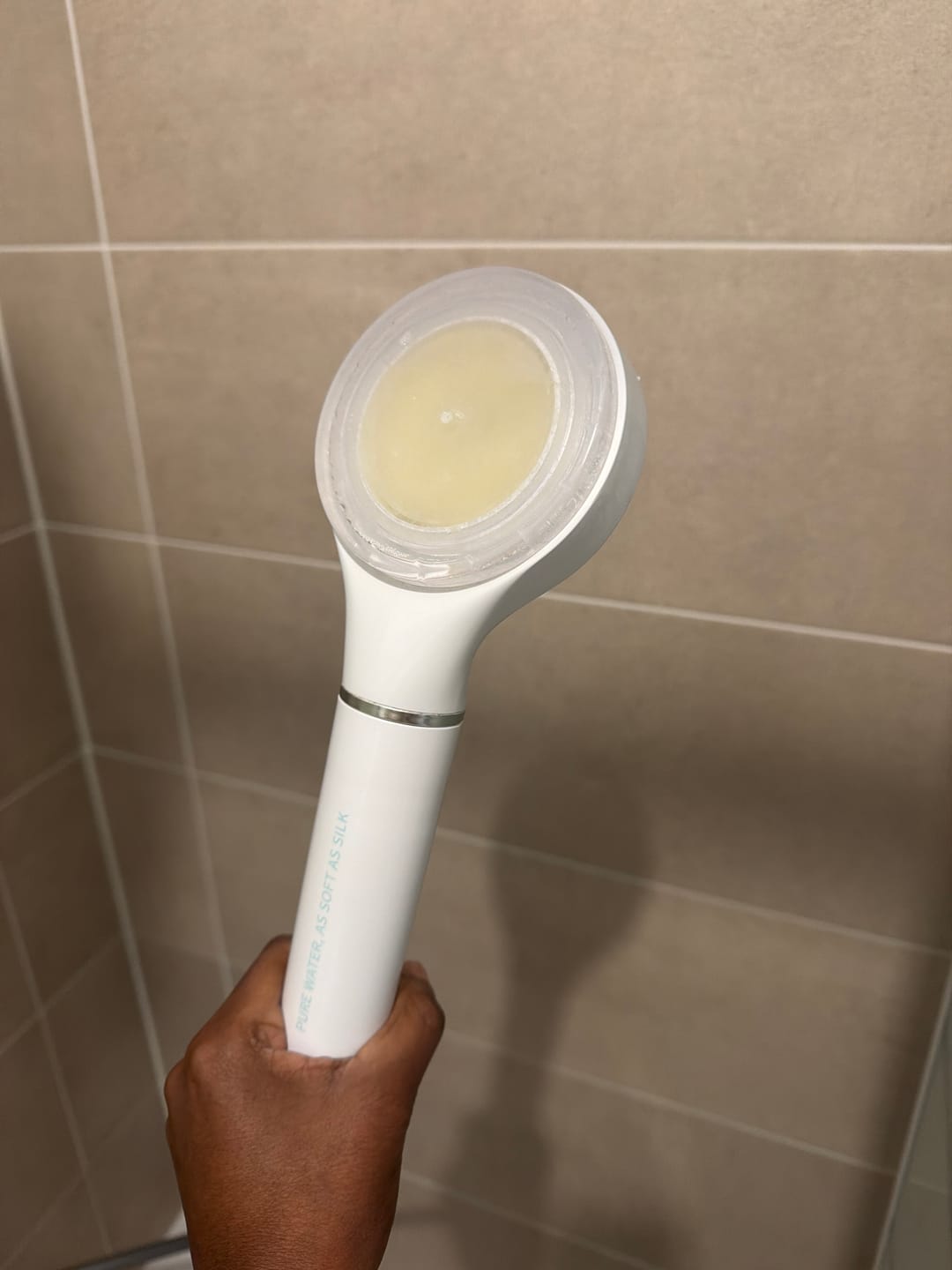Customer photo review of VITAMINE C RECHARGE SHOWERSILK