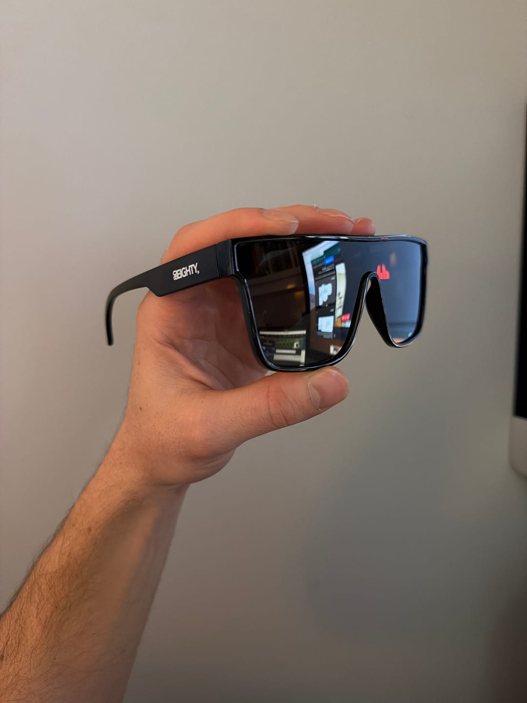 Customer photo review of 80Eighty® Polarized Murk Sunglasses