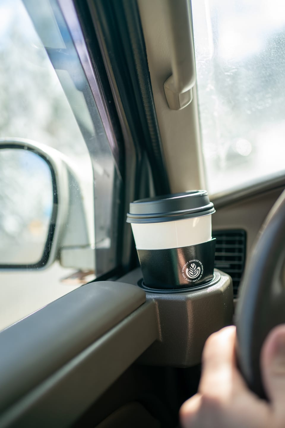 Customer photo review of Cup Holder Armrest Set