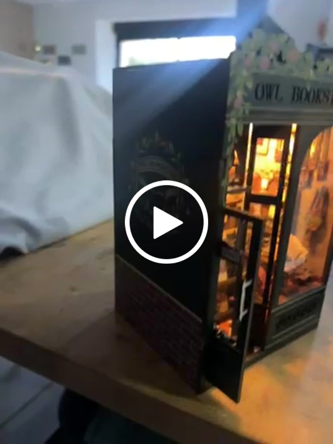 Customer video review of Book Nook Owl Bookstore