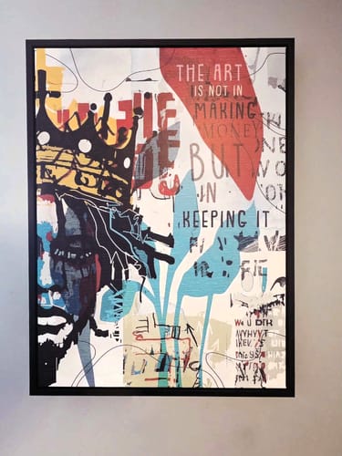 Customer photo review of Pre-installed Premium Hanging Kit