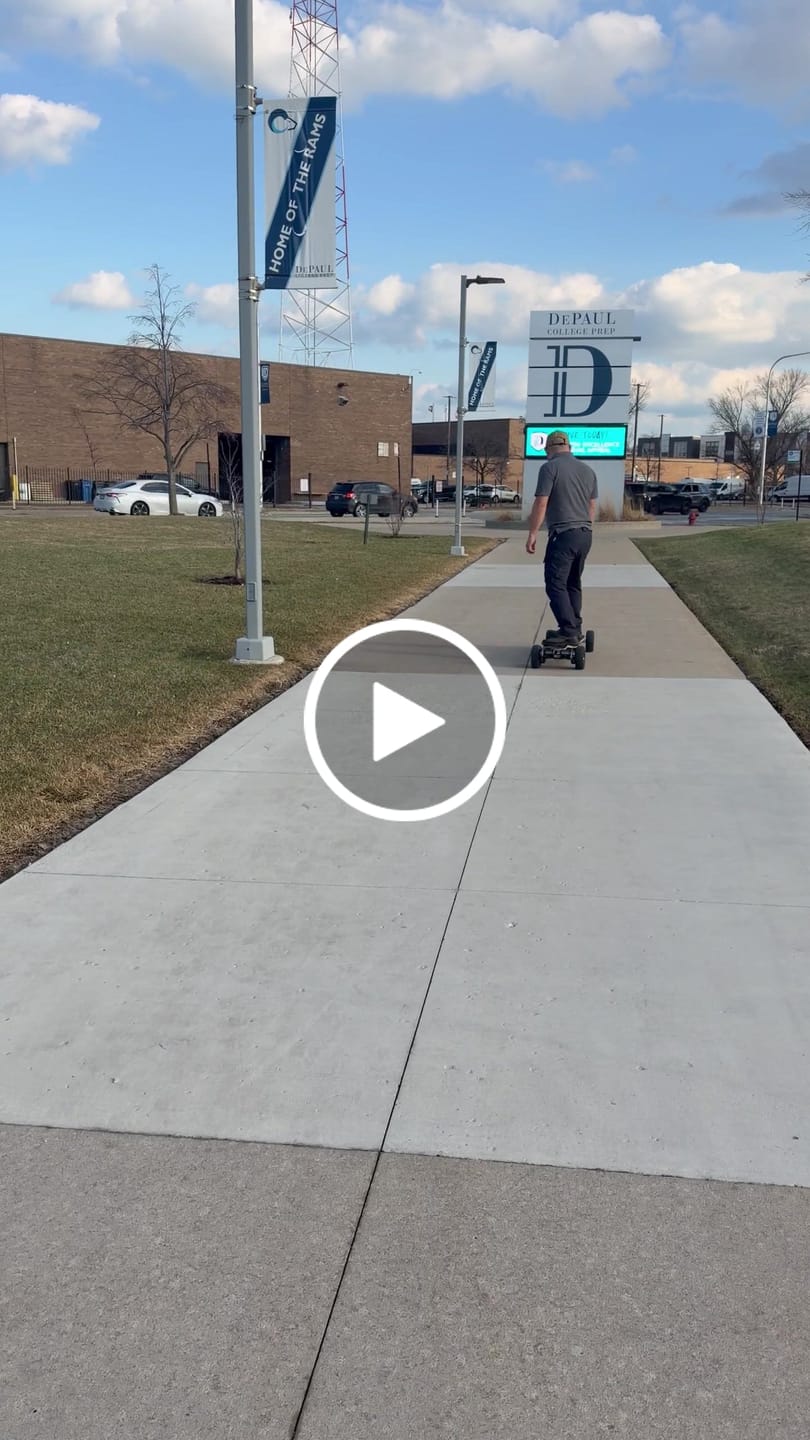 Customer video review of Acedeck® Nomad N1 Electric Skateboard
