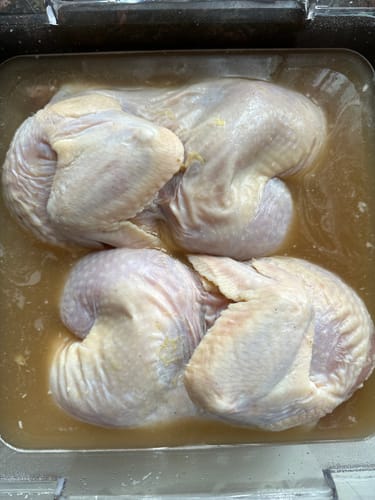 Customer photo review of Chicken Injection & Brine