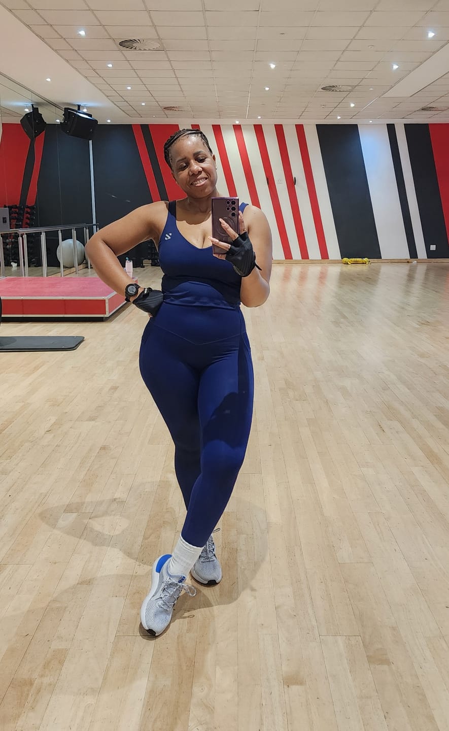Customer photo review of Two Pieces Butt Shaping Activewear Sets