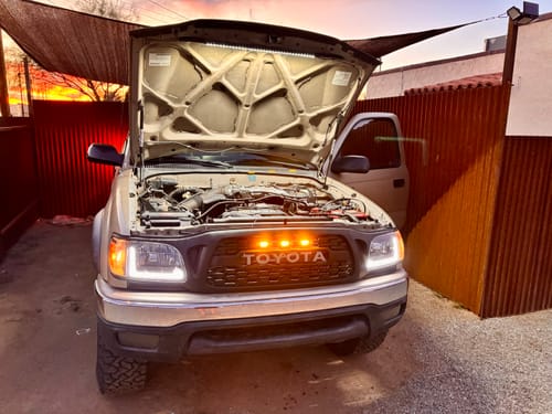 Customer photo review of Engine Bay LED Light Kit Universal Automatic On/Off