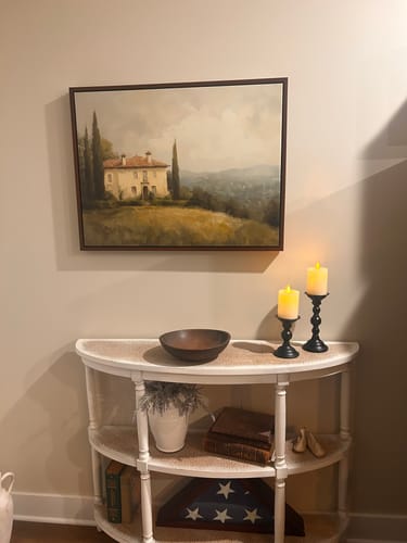 Customer photo review of Country Villa Canvas Art