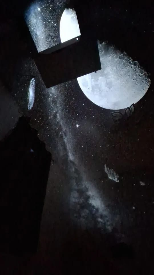 Customer photo review of Galaxy Projector 2.0 – The Ultimate Night Sky Experience