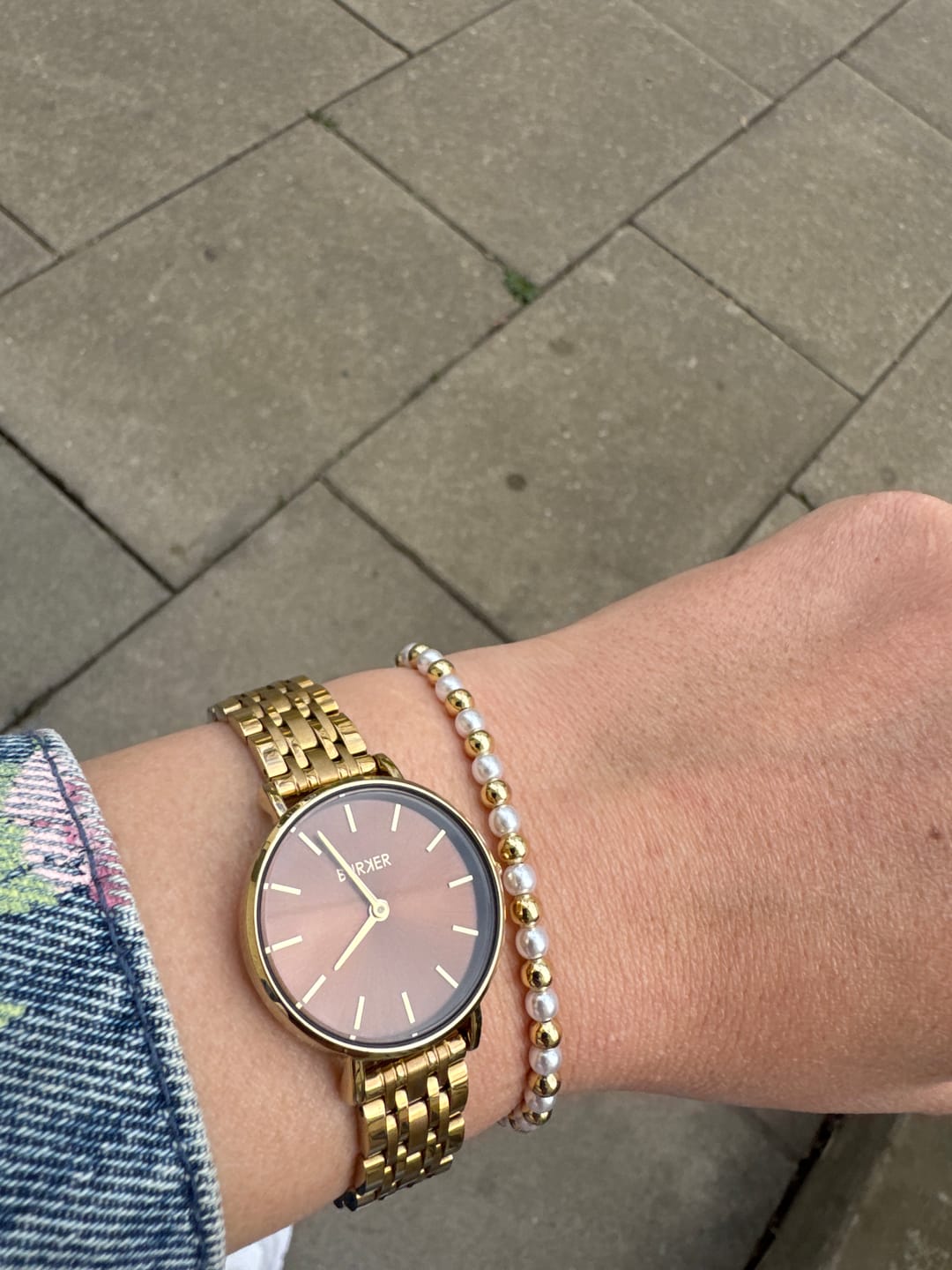 Customer photo review of Ruby Petite Gold Brown
