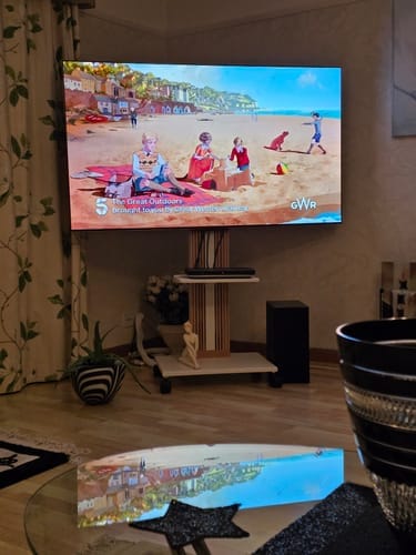Customer photo review of Zen FT65 TV Stand