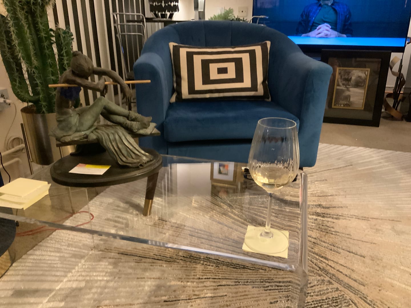 Customer photo review of Galway Crystal Erne Wine Pair