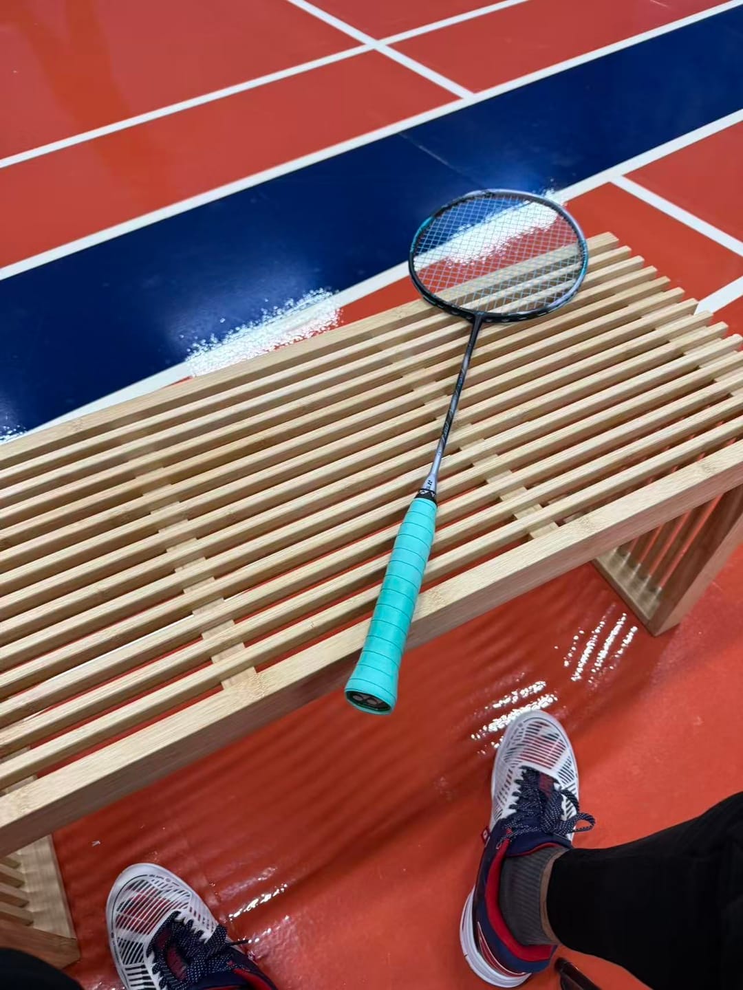 Customer photo review of Yonex ASTROX 88D PRO Unstrung Badminton Racket [Black/Silver]