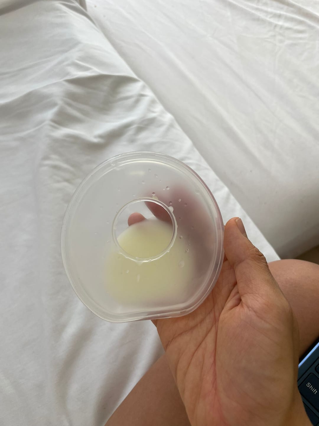 Customer photo review of Breast Milk Collectors