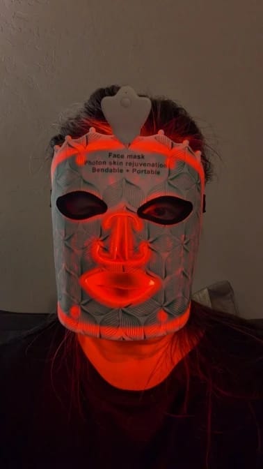 Customer photo review of LUMERA LED Gesichtsmaske