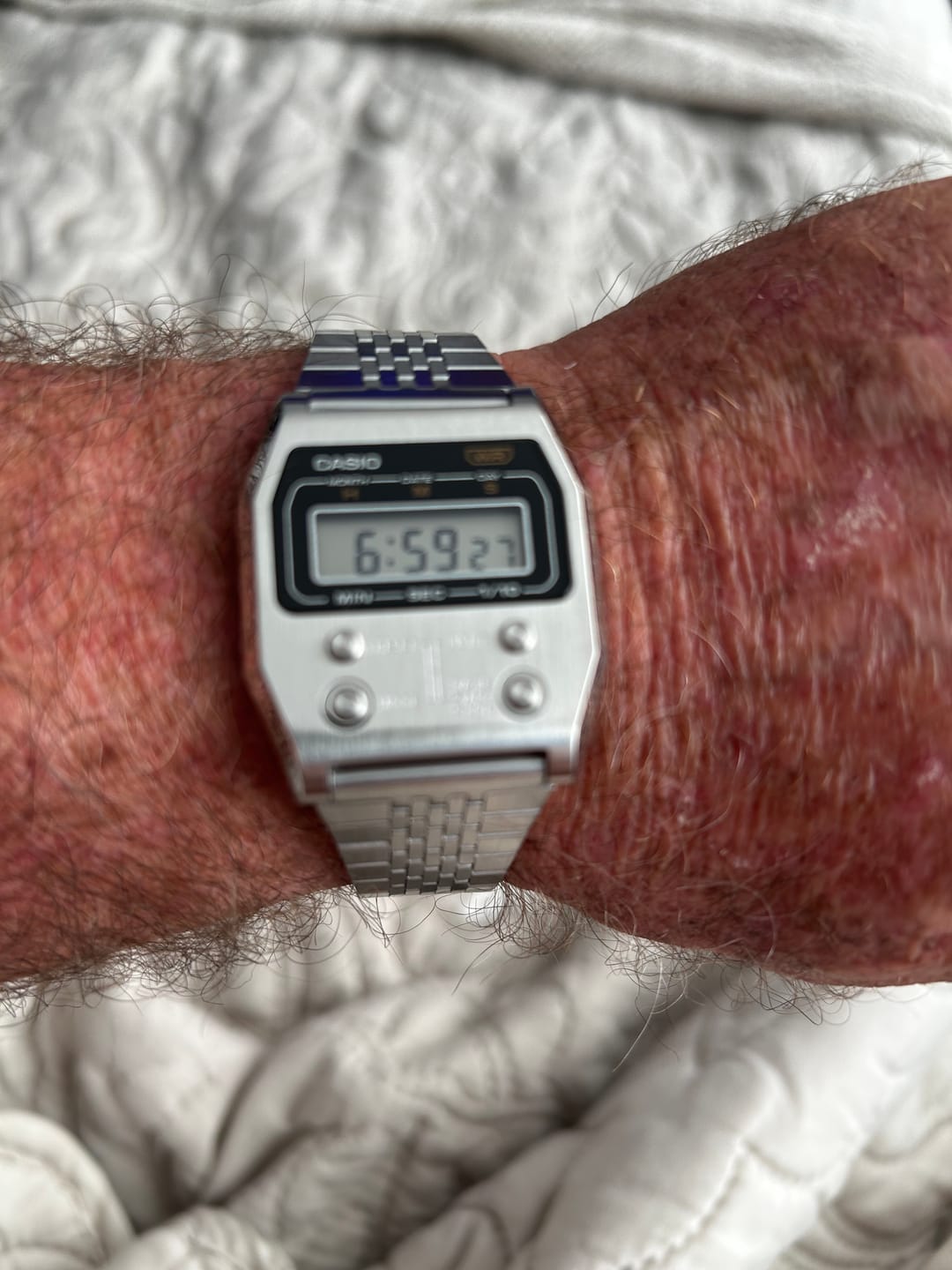 Customer photo review of Reloj Casio Vintage A1100D-1DF Caja Metálica Reedición 1978