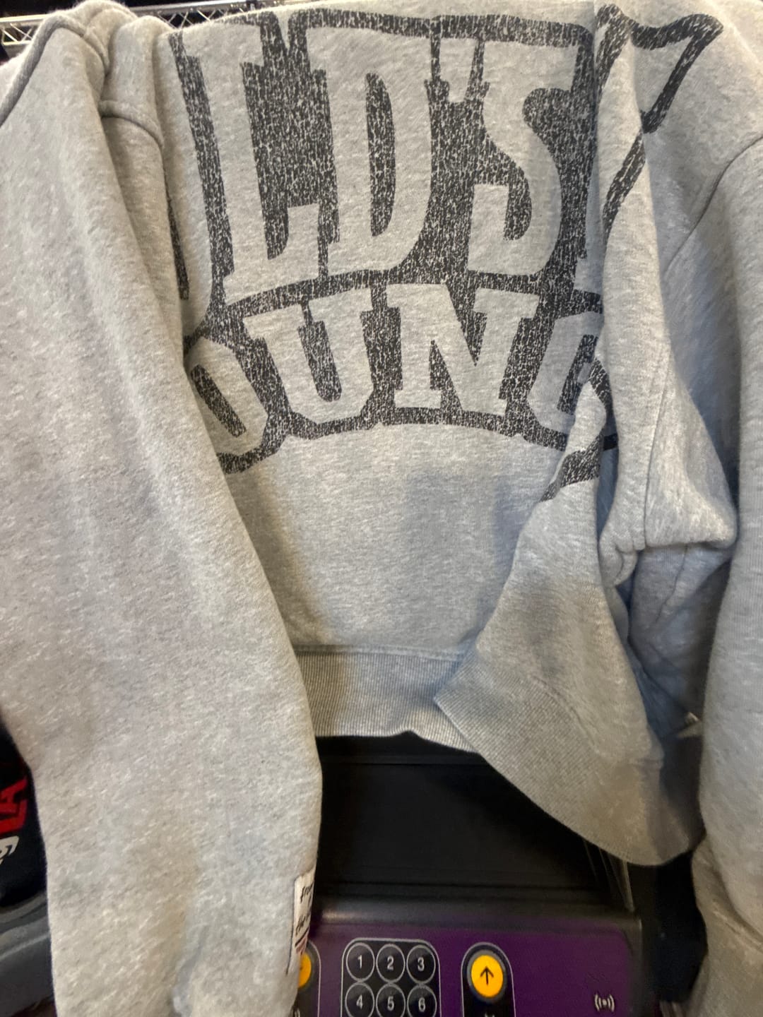 Customer photo review of 5162 - Golds Gym Throwback Zip-ups