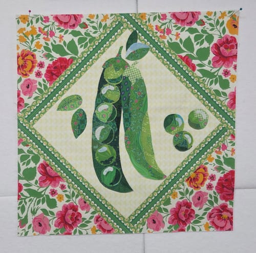 Customer photo review of Garden Party Block of the Month