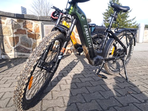 Customer photo review of Lankeleisi MG600 Lite 250W 27.5" Electric Trekking Bike 720Wh SUV E-bike with Torque Sensor 36V 20Ah Battery [Pre-order]