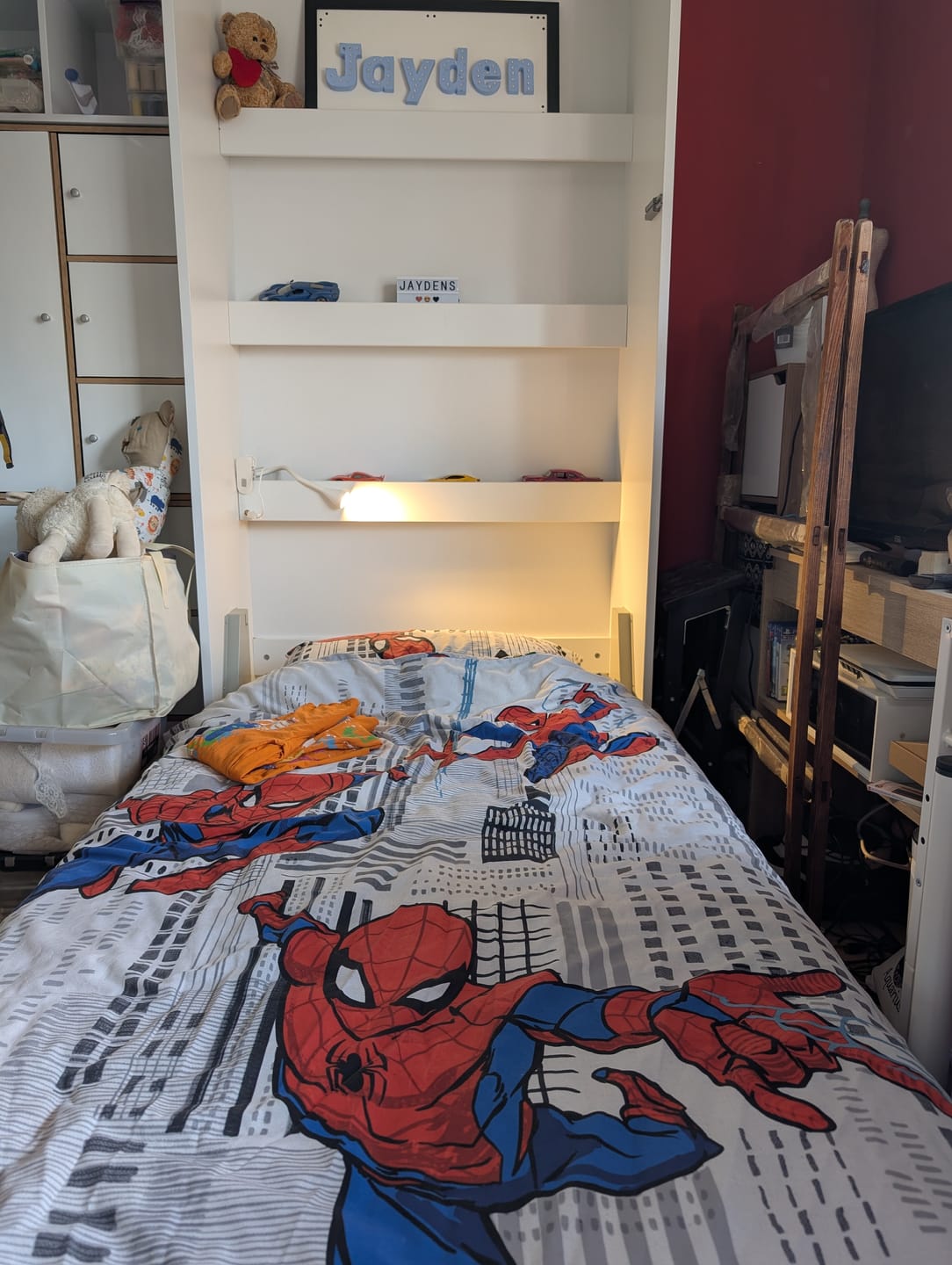Customer photo review of BC-03 Vertical Wall Bed Concept 90cm