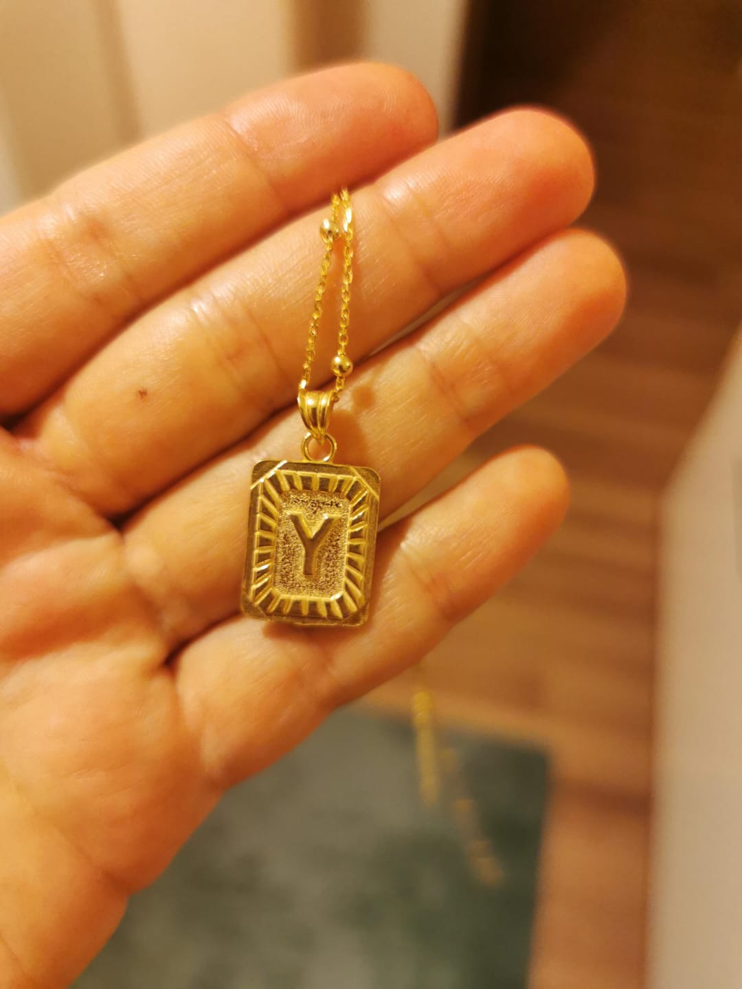Customer photo review of BoLia Buchstabenkette