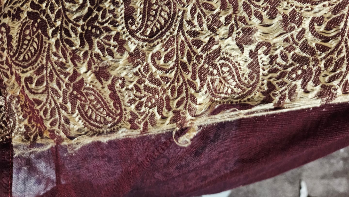 Customer photo review of Rozi - Exclusive Khaddar Outfit with Multani Shawl - Ready to Wear - Warm Fabric SB137