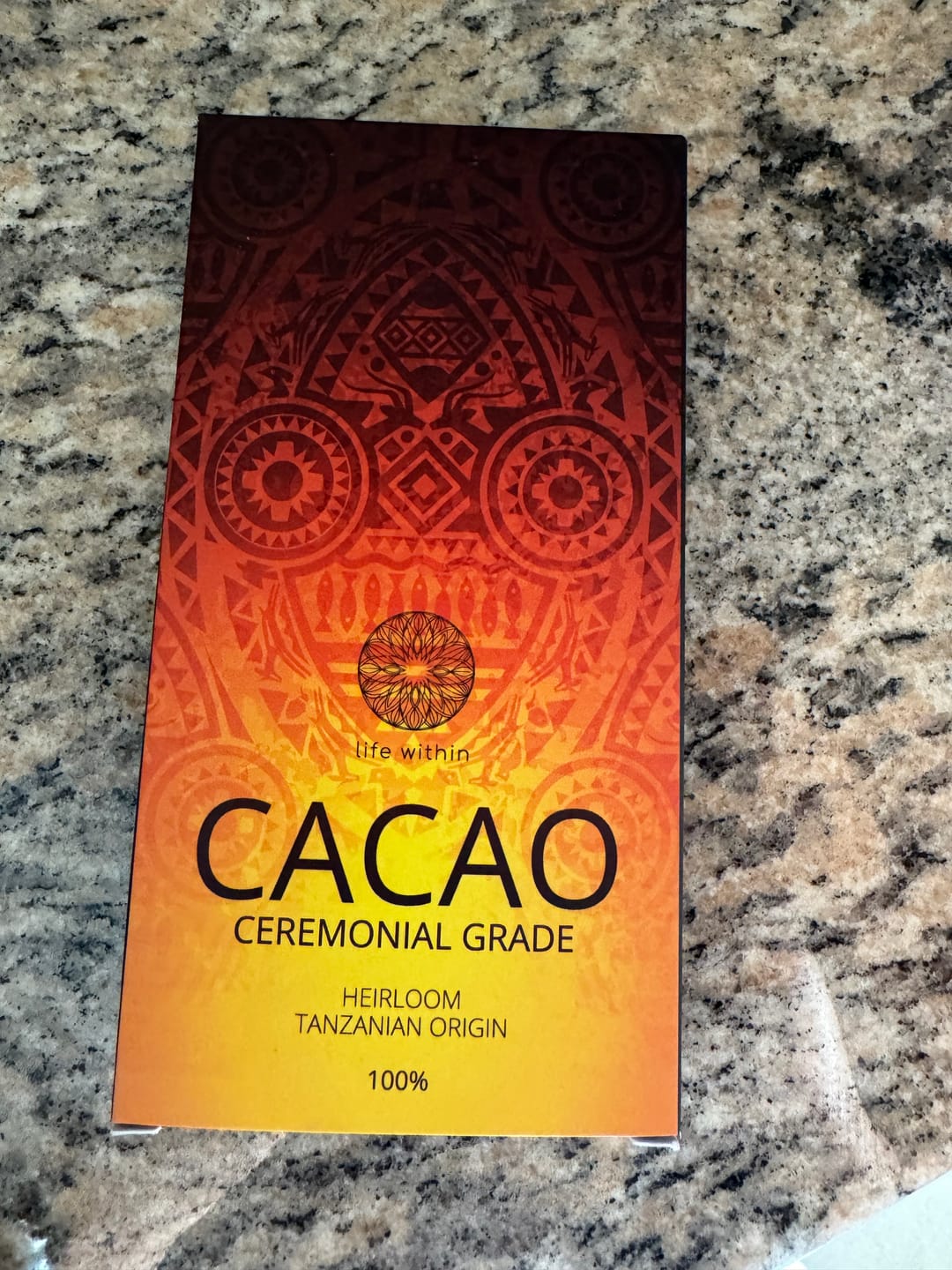 Customer photo review of 100% Ceremonial Grade Cacao