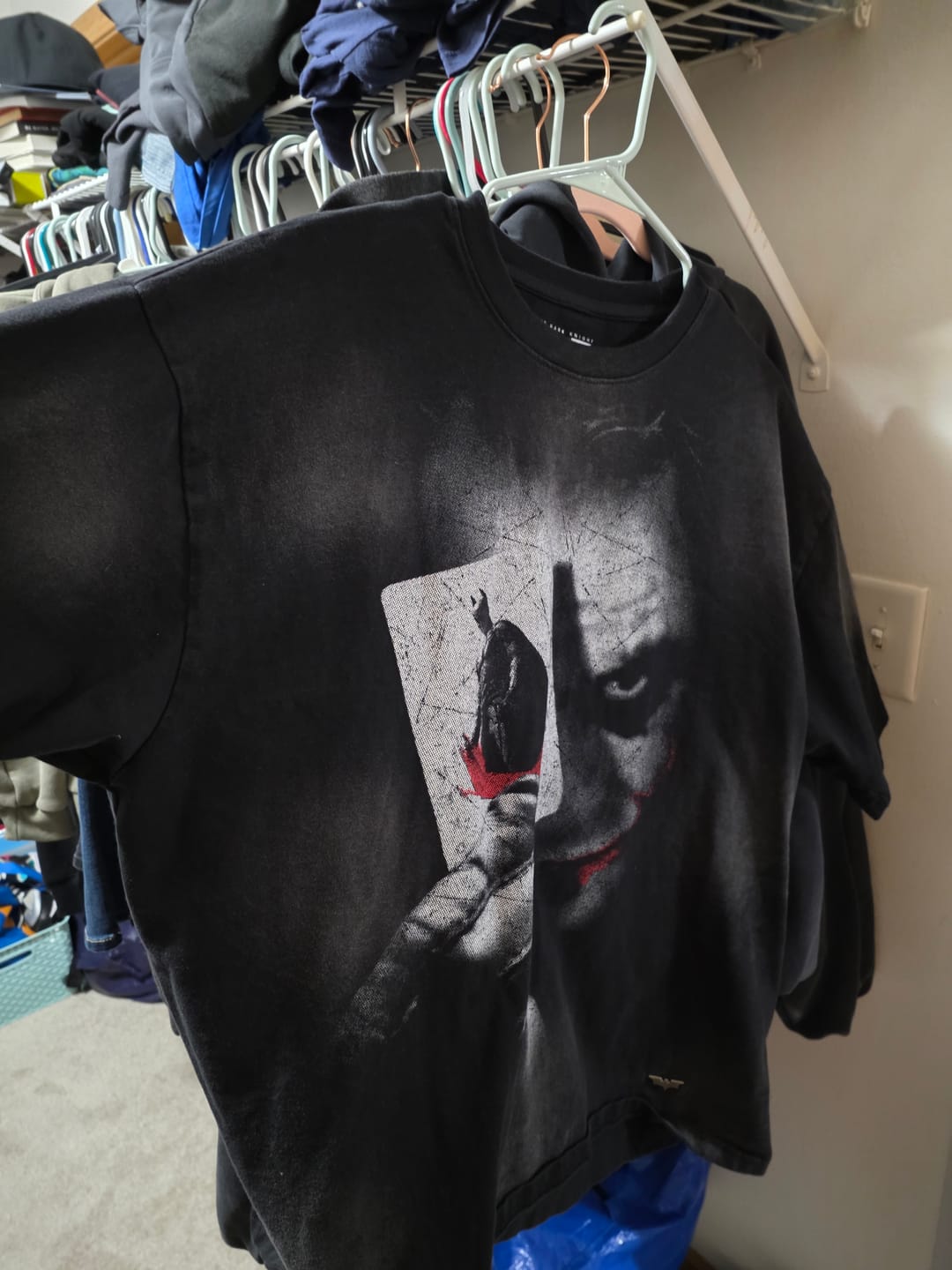 Customer photo review of 4254 - Batman Shadow Tees