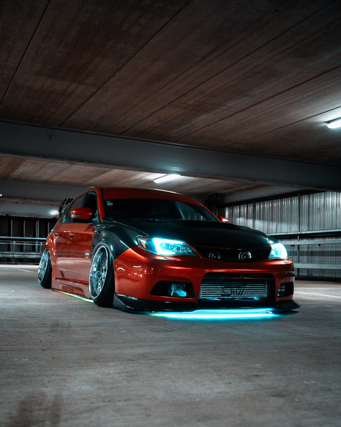 Customer photo review of ELGlow® PRO Universal Car Underglow Kit