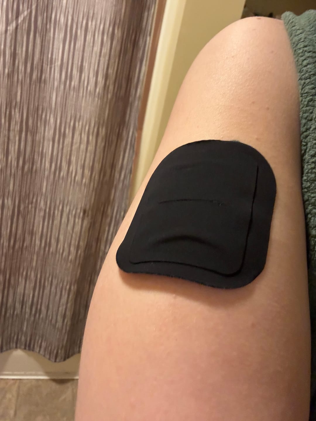 Customer photo review of Skin Grip - Tandem Mobi Pocket Patch