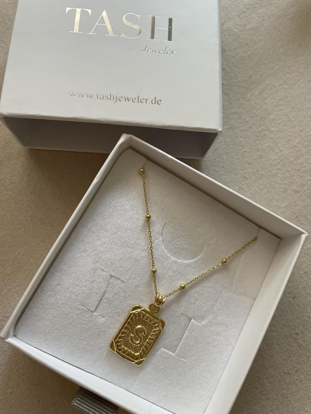 Customer photo review of BoLia Buchstabenkette