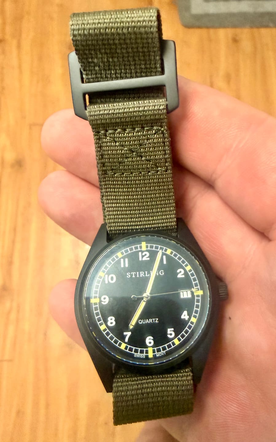 Customer photo review of PVD Glomar Explorer - Hook & Loop Strap - Black