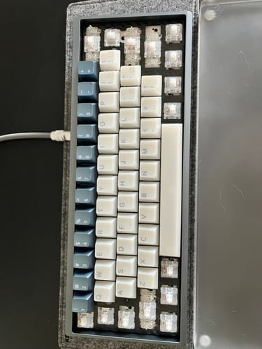 Customer photo review of HMX HYDRA TACTILE SWITCH FACTORY LUBED EDITION (10PCS)