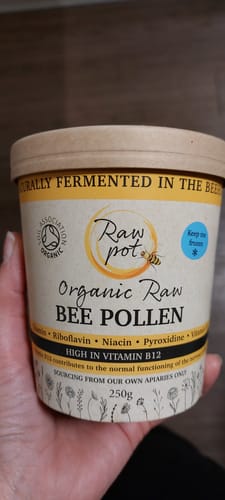 Customer photo review of Organic Raw Bee Pollen